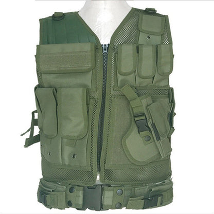 Camouflage Tactical Field Vest – Outdoor Adventure Gear