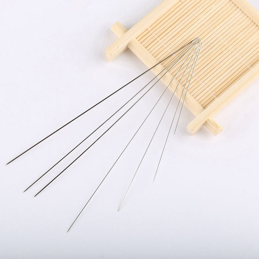 Needle DIY Small Hole Fine Long Needle Ring Threading Tools String Beads Sewing Needle Ornament Accessories