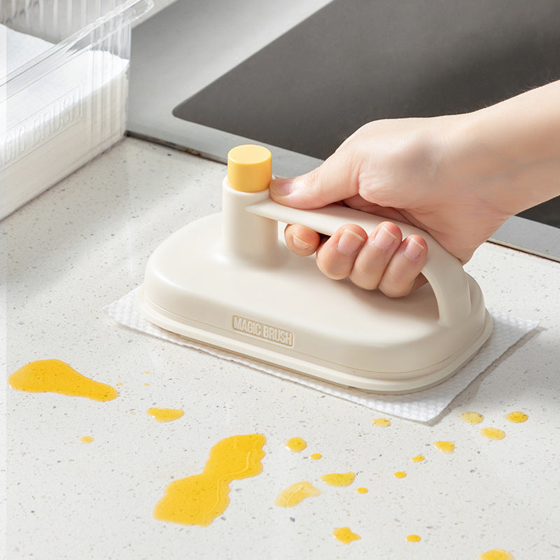 Ondaum Magic Cleaning Brush with 50 Disposable Rags