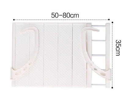 Multifunction Home Balcony Hanging Hanger Shelf Adjustable Foldable Clothes Shoes Drying Rack Holder Storage Organizer Shoe Rack
