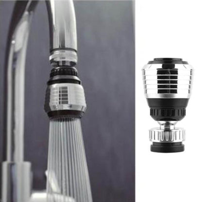 Filter rotating faucet