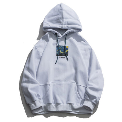 Men's Cotton Hoodie – Long Sleeve Pullover for Spring & Autumn