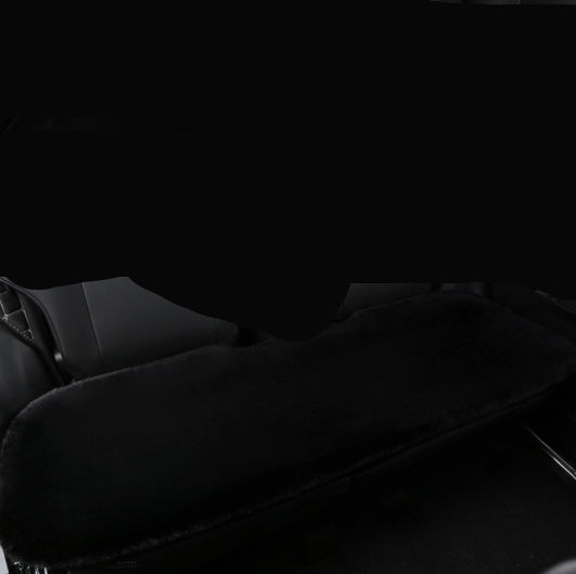 Winter Rabbit Plush Car Seat Cushion Single Piece Square