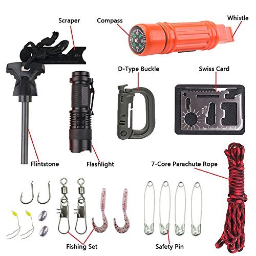 Multifunction Outdoor Survival Kit – SOS Adventure & First Aid Box