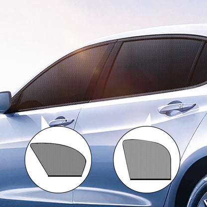 Car Side Window Screen - UV Protector & Anti-Mosquito Mesh Shade