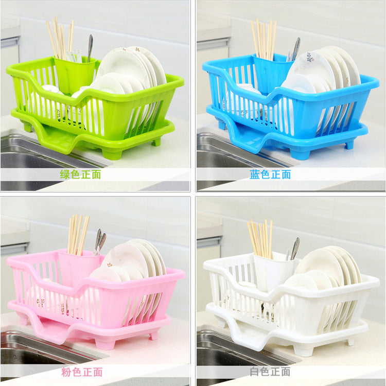 Plastic Kitchen Shelf Storage Rack