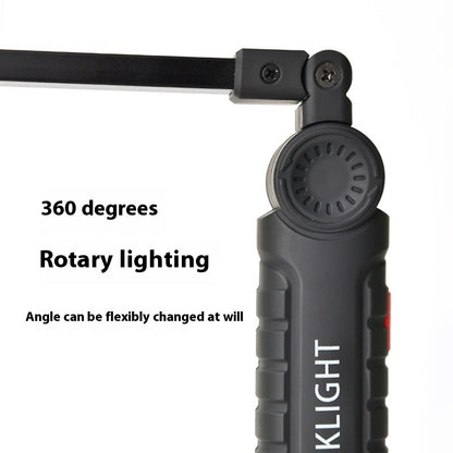 Rechargeable LED Work Light – White and Red Light Modes