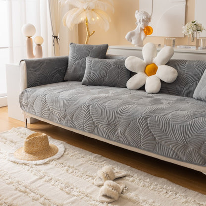 Embroidery Non-slip Four Seasons Universal Nordic Light Luxury Sofa Cover