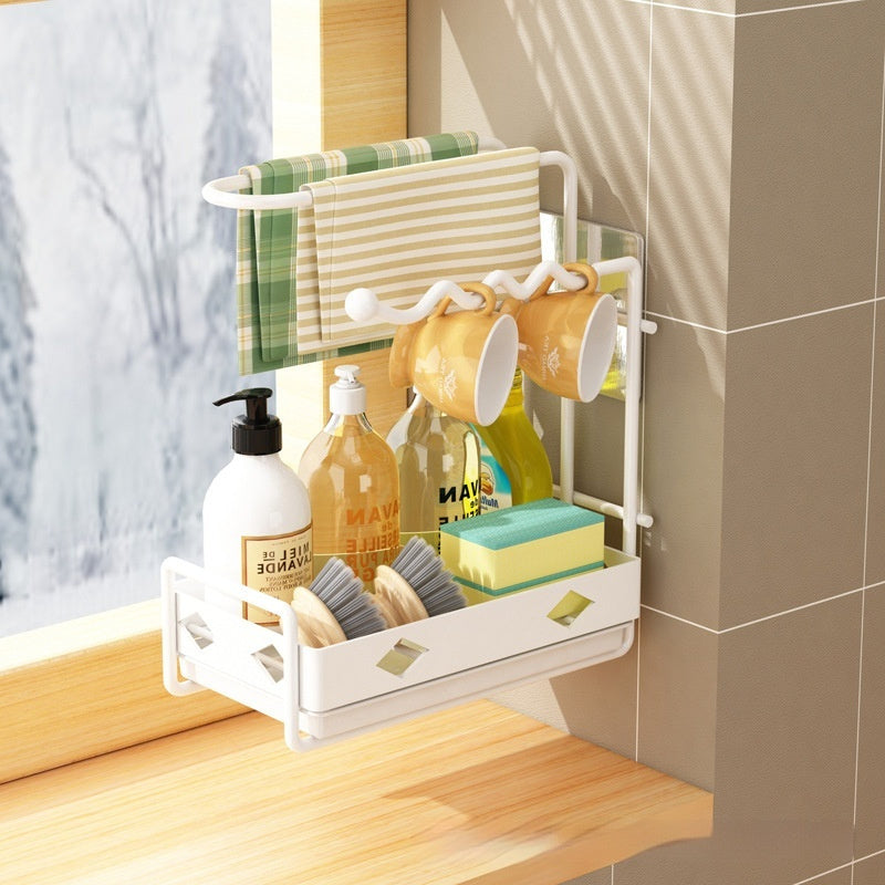 Rag Kitchen Supplies Chopsticks Draining Basket Storage Rack