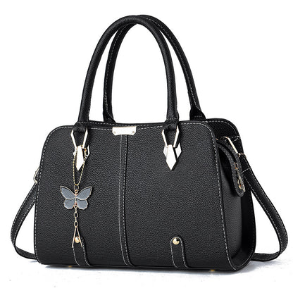 Large Capacity Lychee Pattern Women’s Handbag