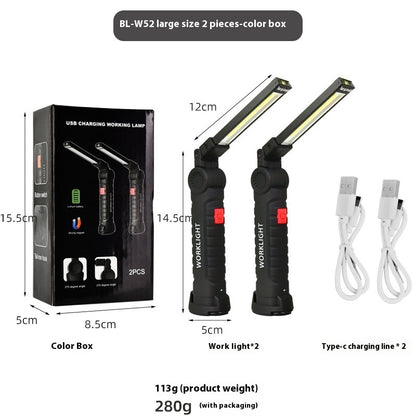 Rechargeable LED Work Light – White and Red Light Modes