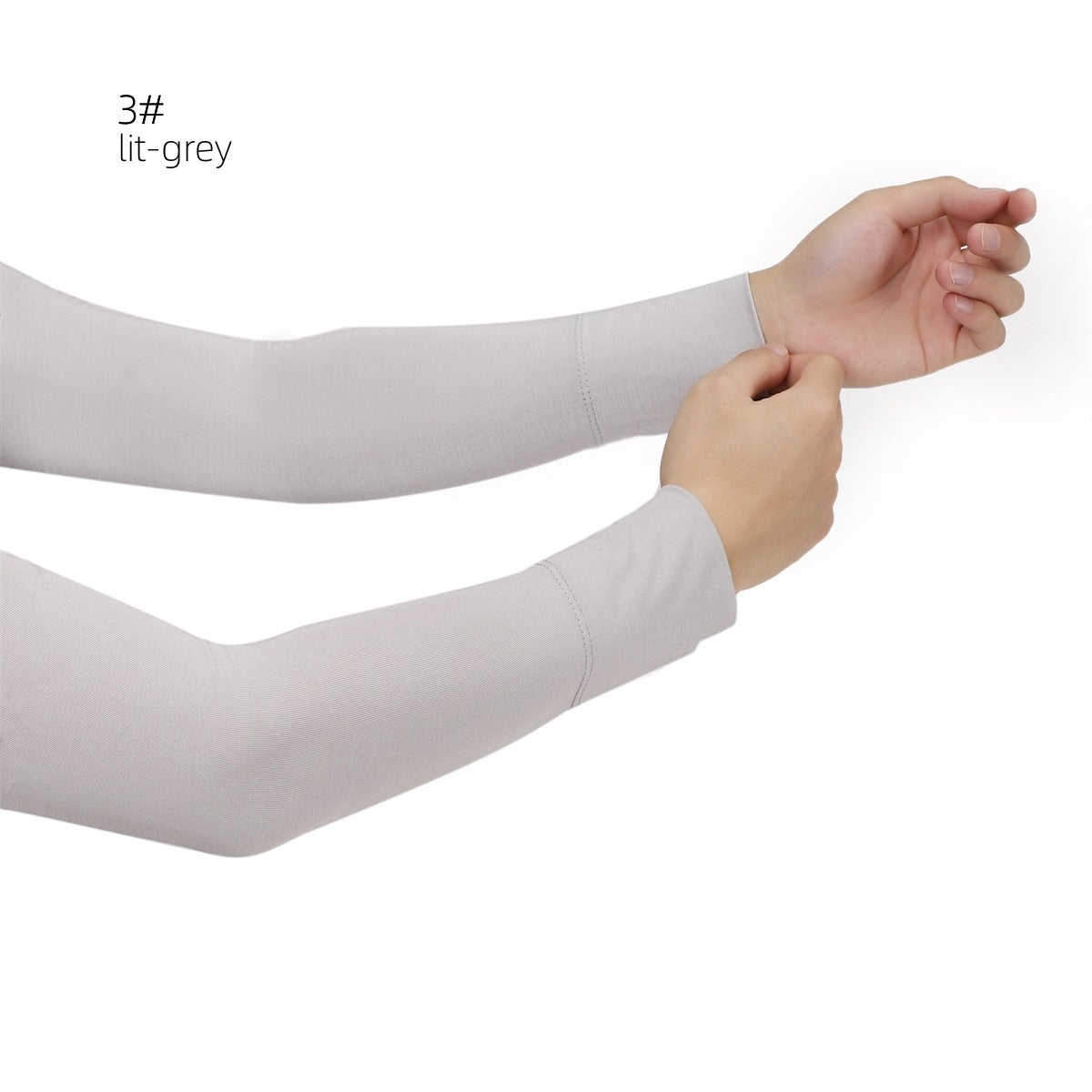Soft Skin-friendly Elastic Base Sleeve Sun Protection Oversleeve