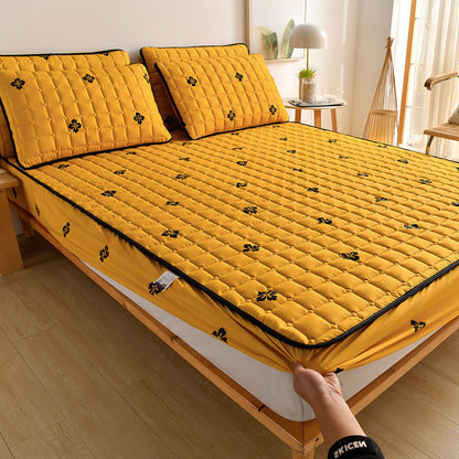Ondaum All-Inclusive Mattress Dust Cover with Pillowcases