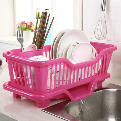 Plastic Kitchen Shelf Storage Rack