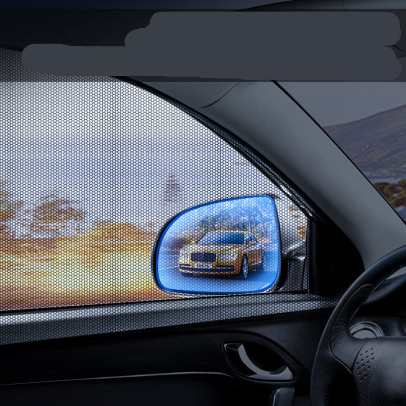 Car Side Window Screen - UV Protector & Anti-Mosquito Mesh Shade