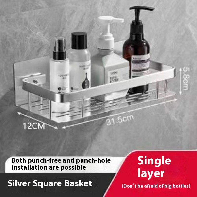 Bathroom Punch Free Storage Rack Household