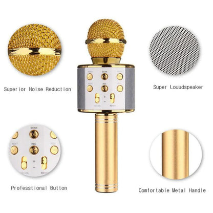 Portable Wireless Bluetooth Microphone with Mini KTV Speaker