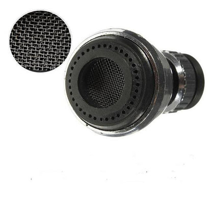 Filter rotating faucet