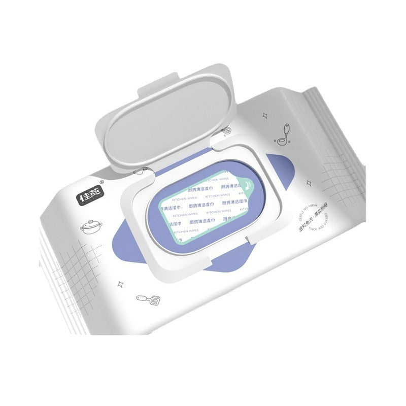 Kitchen Cleaning Disposable Oil-Removing Wipes