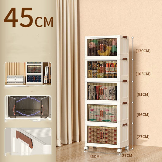 Ondaum Oversized Plastic Storage Box for Clothing and Household Organization