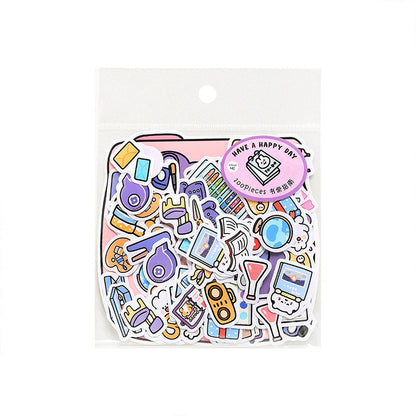 Lifestyle Series Hand Painted Stickers