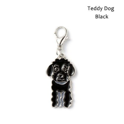 Metal Dog Breed Keychain – Pet Collar Pendant Tag