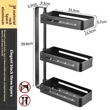 Ondaum Kitchen Punch-free Multi-functional Storage Rack