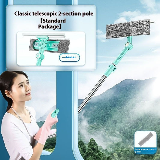 Window Cleaning Double Sides Eyelid Stickers Outdoor Cleaning