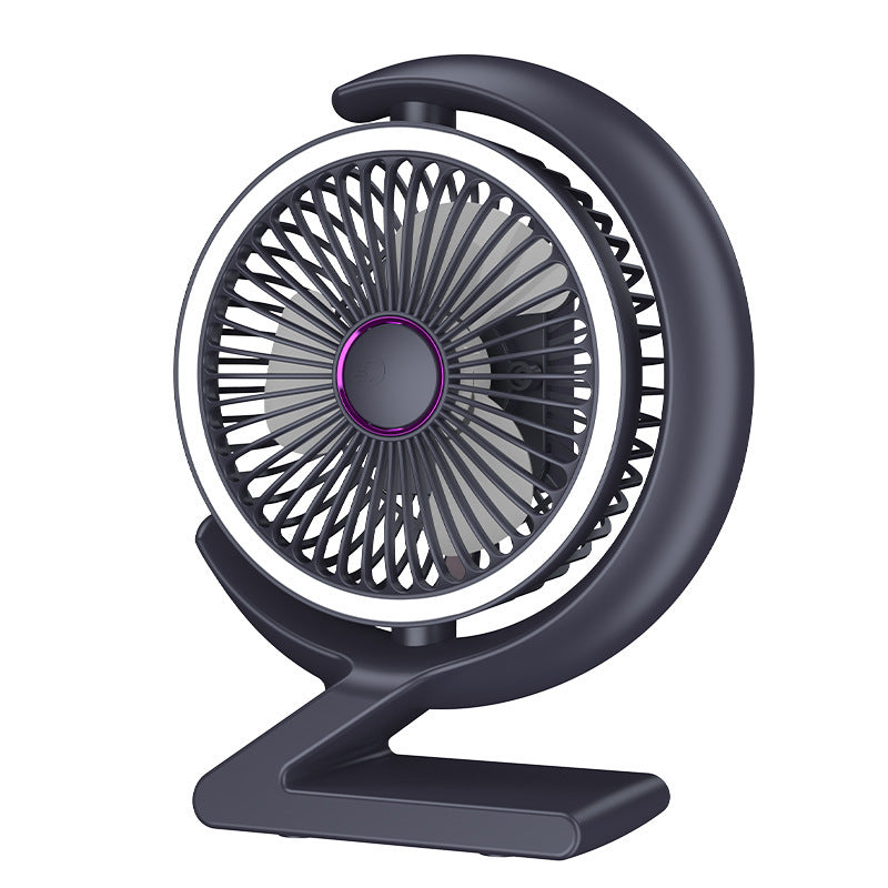 Clip Fan USB Lighting Desktop Household Fan Portable