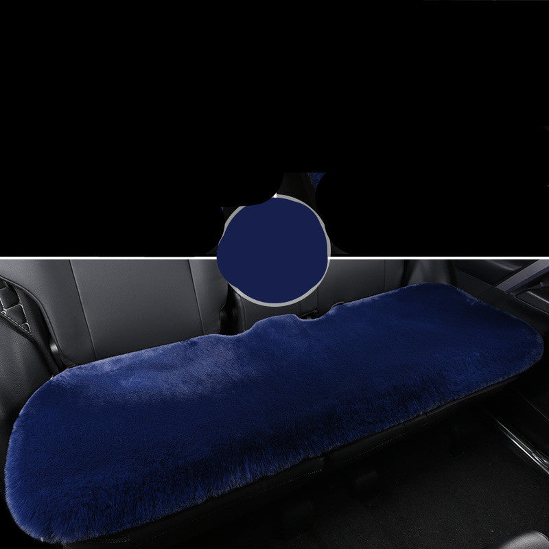Winter Rabbit Plush Car Seat Cushion Single Piece Square