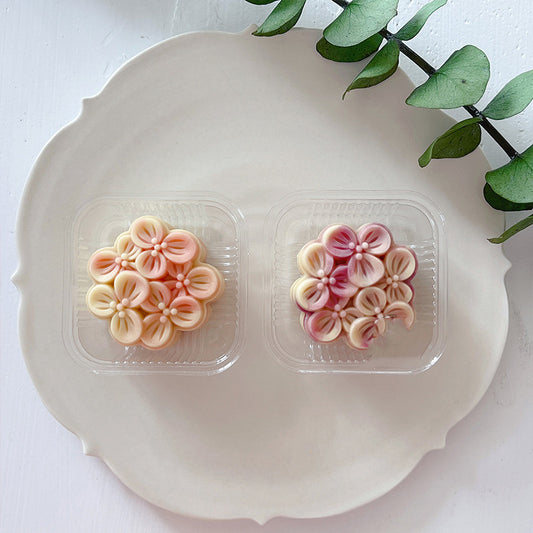 Mini Mooncake Hand Press Mold – Flower Design