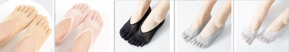 Ondaum Women's 5 Toe Socks