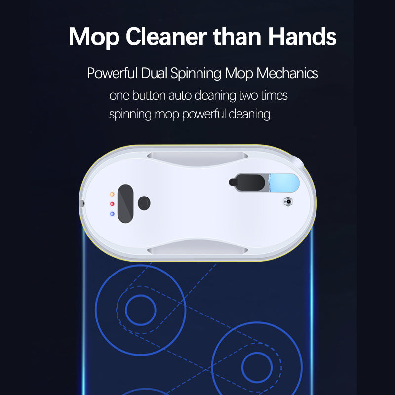 Remote Control Auto Cleaning Ultrasonic Watch Spray Window Clean Robot With Remote Control For Windows Mirror Door