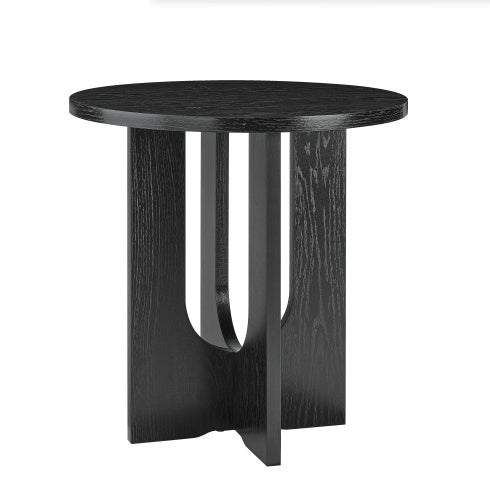 Modern Solid Wood-Look Coffee Table – Square MDF Living Room Table