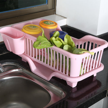 Thickened Plastic Kitchen Drainboard Rack