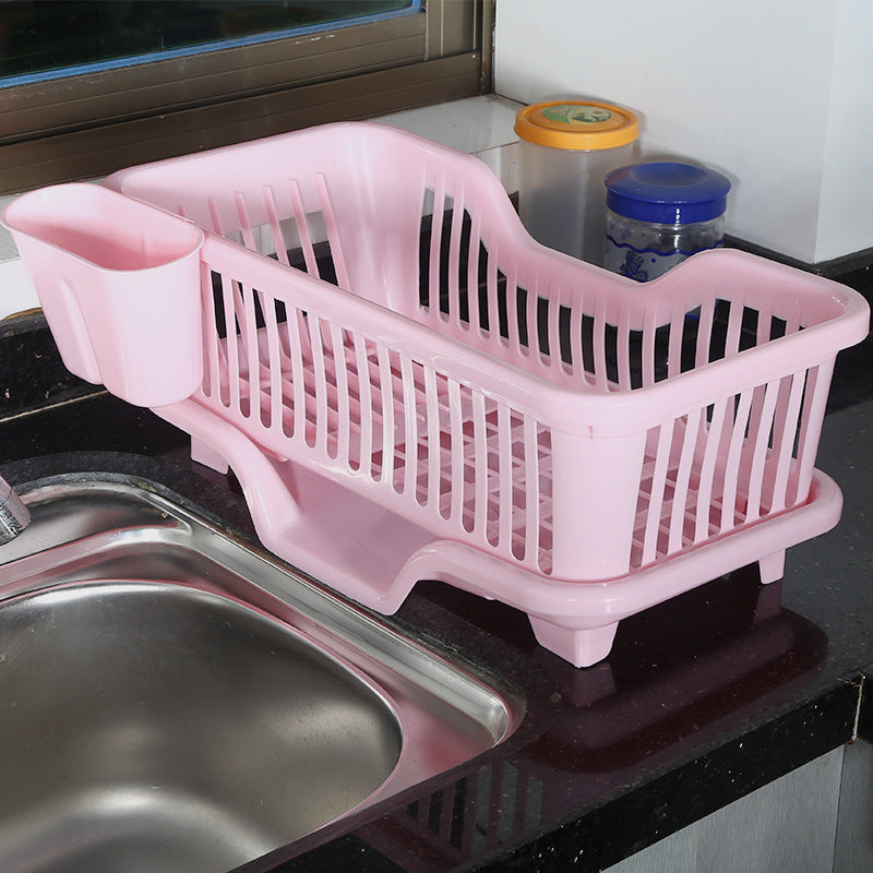 Thickened Plastic Kitchen Drainboard Rack