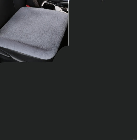Winter Rabbit Plush Car Seat Cushion Single Piece Square