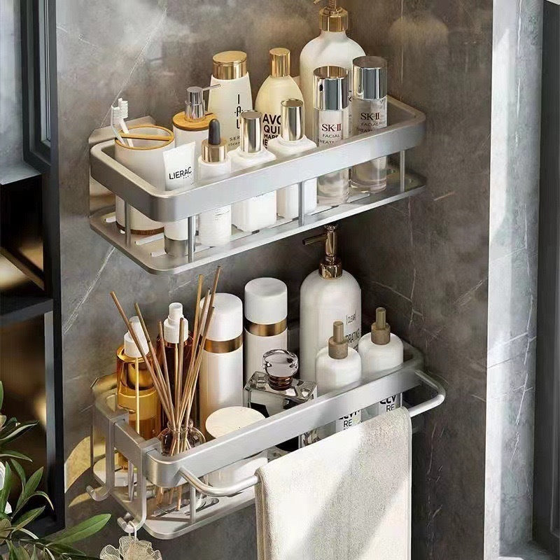 Bathroom Punch Free Storage Rack Household
