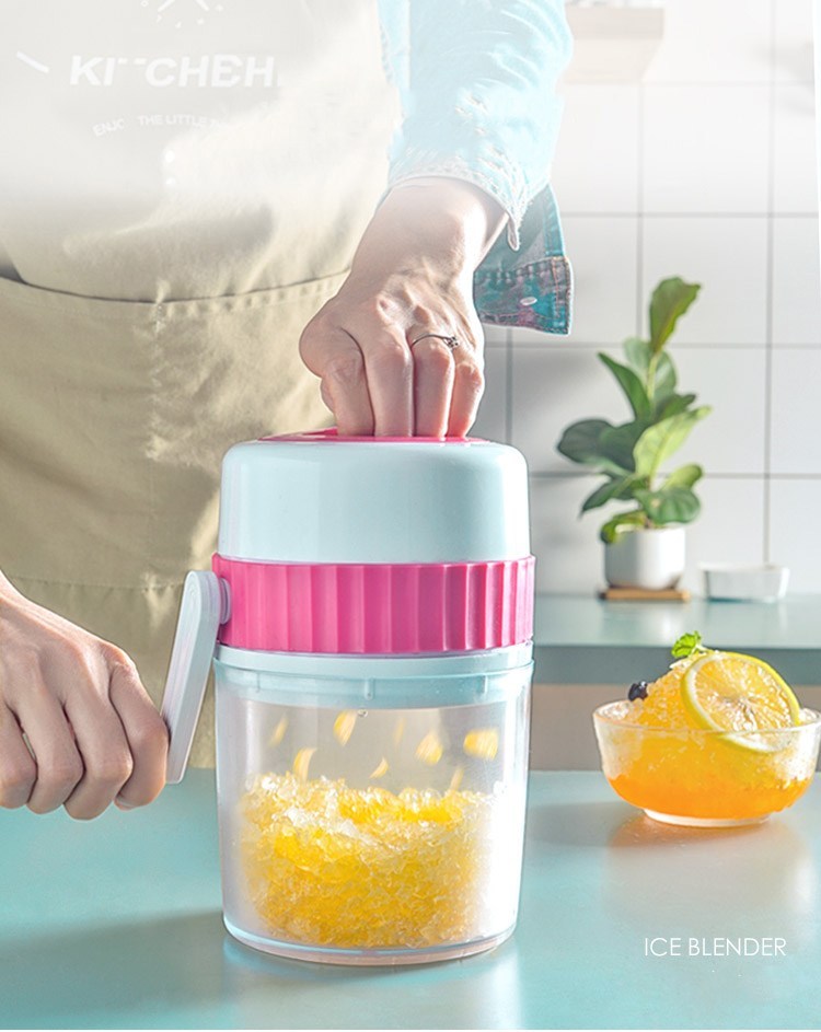 Hand crank ice breaker – Ondaum