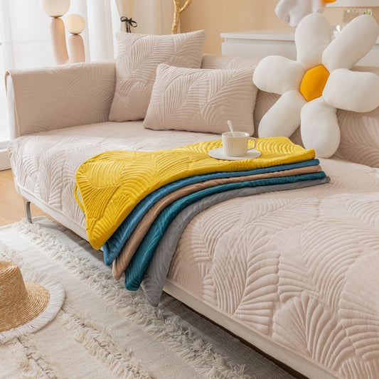 Embroidery Non-slip Four Seasons Universal Nordic Light Luxury Sofa Cover