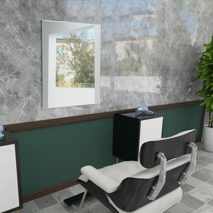 Rectangular Wall Mirror for Salon, Bathroom, and Bedroom