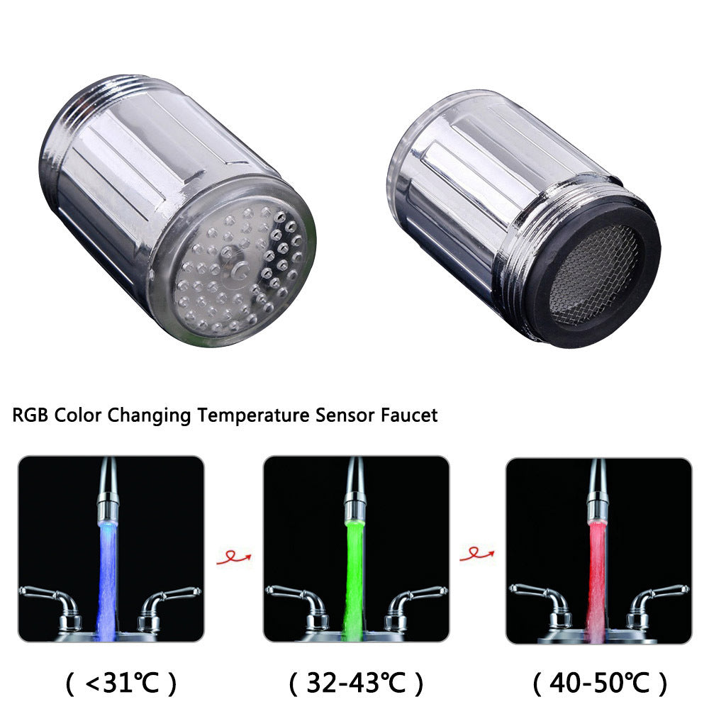 Chameleon Faucet Lamp Led Luminous Faucet