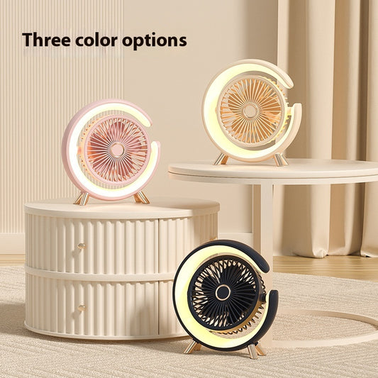 Household Small Desktop Electric Fan Desktop Air Circulator Mini Fan