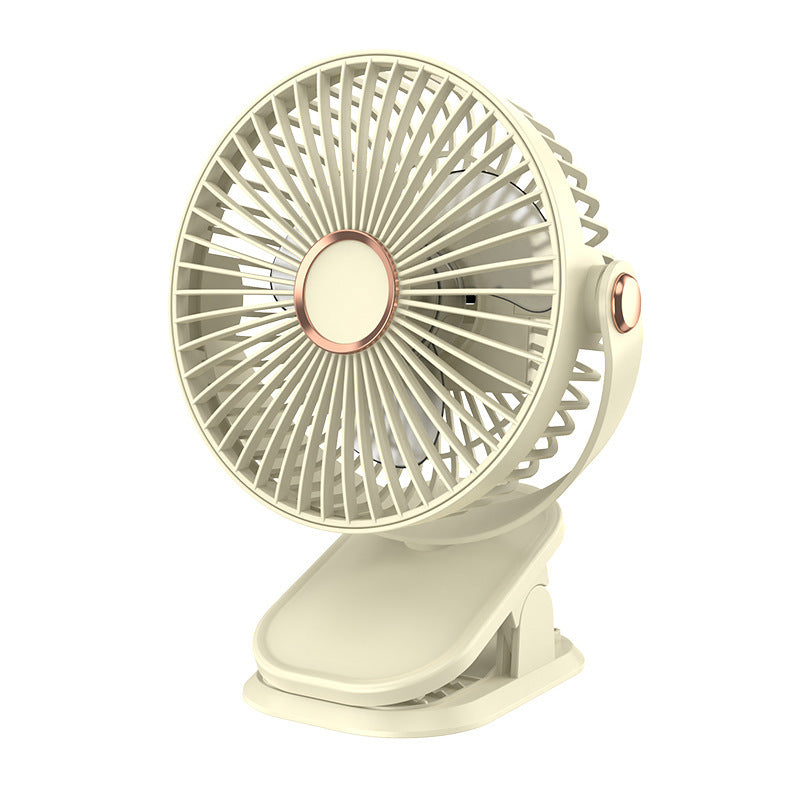 Clip Fan USB Lighting Desktop Household Fan Portable