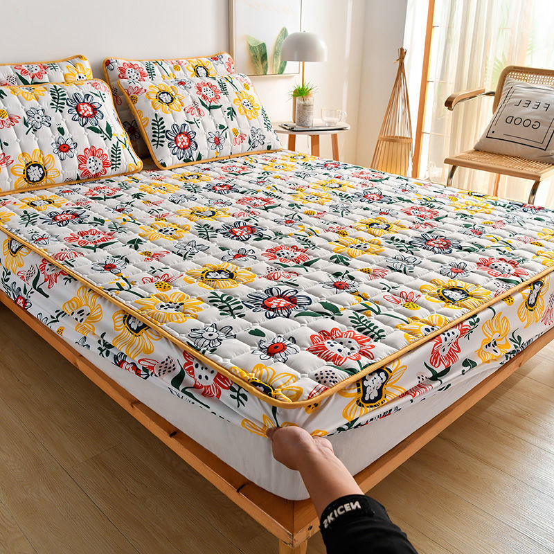 Ondaum All-Inclusive Mattress Dust Cover with Pillowcases