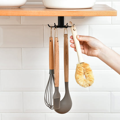 Hook Kitchen Storage Rack 360 Degree Rotation