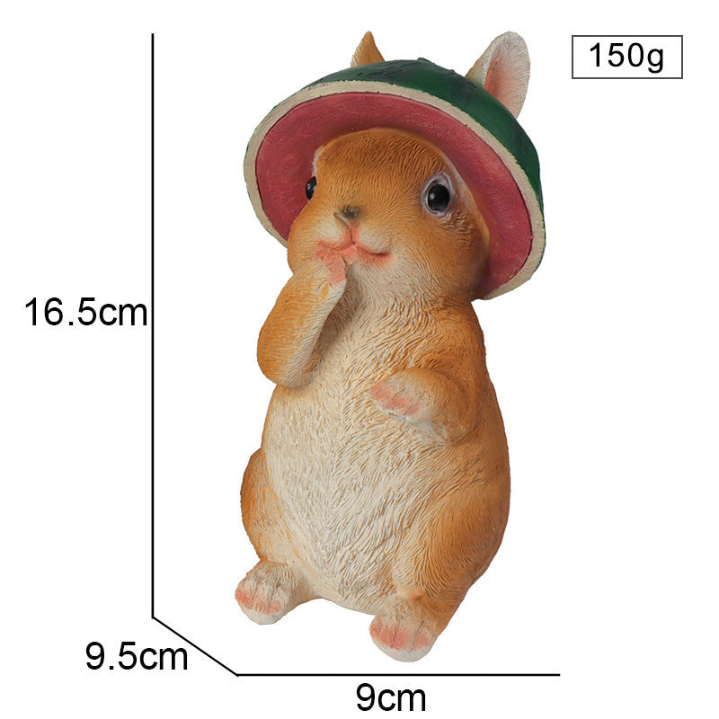 Outdoor Garden Easter Reading Rabbit Gardening Animals