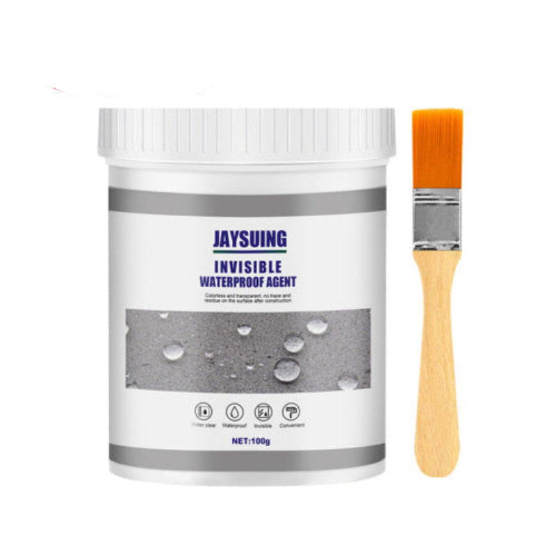 Jaysuing Invisible Waterproof Agent with a brush on a white background
