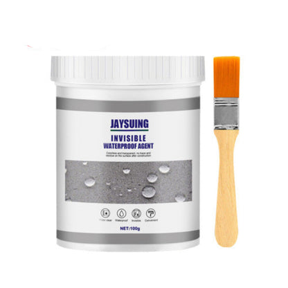 Jaysuing Invisible Waterproof Agent with a brush on a white background
