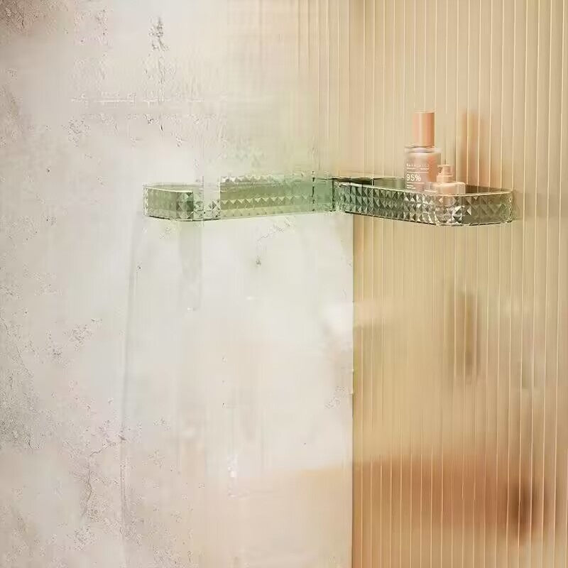 Wall-Mounted Multi-Function Rotating Storage Rack for Bathroom and Kitchen